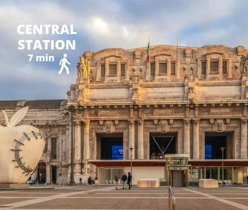 Central Station Comfort Suite - Duomo 15 Min Milan